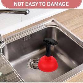 2 Piezas Desatascador De Desagüe para Fregadero con Mango Ergonómico Destapador De Desagües para Cocina Y Baño Herramienta para Desatascar Tuberías Accesorio De Limpieza para Fregaderos