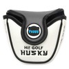 SHABIER Golf Putter Headcover PU Leather Dustproof Lovely Husky Animal