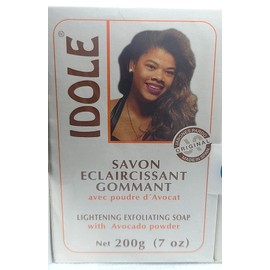 Idole Brightening Exfoliating Soap with Avocado Seed Powder, 3-Pack, Net 200g (7 oz)