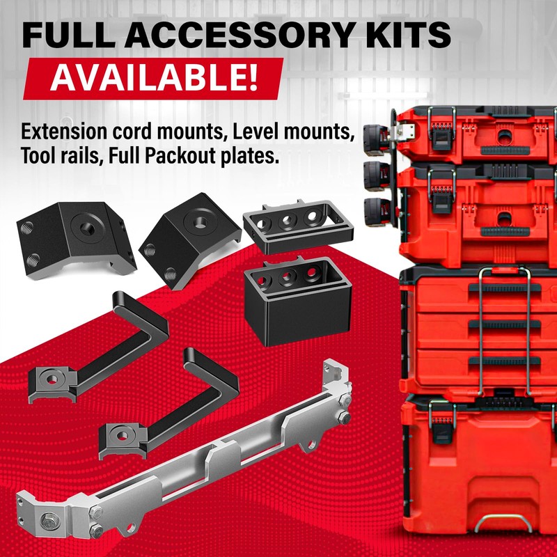 Alpha Rails - Alpha Engineered Threaded Rails Compatible with Milwaukee