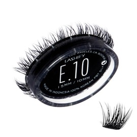 Lashify Extreme 10mm Gossamer DIY Eyelash Extensions Refill, Black, Easy False Lashes To Add Tremendous Volume