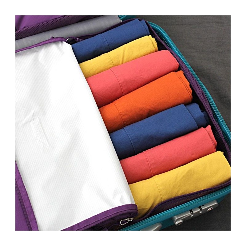롤리키드 20-Inch Cabin Luggage Organizer, 24/28-Inch Baggage Travel 5-Piece Travel