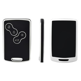 OFFCURVE Key Case Car Key Cover Key Case Protective Cover for Renault Clio Scenic Megane Duster Sandero Captur Twingo Koleos Espace Fluence Kadjar Kangoo Laguna