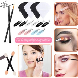 Kit de Aplicadores de Maquillaje Desechables, 275 Herramientas de Aplicación de Maquillaje Desechables, con Brochas de Maquillaje, Varitas de Rímel, Aplicador de Labios, Cepillos Sombra Ojos