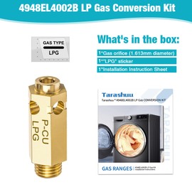 4948EL4002B for LG for Kenmore Dryer LP Gas Conversion Kit Replacement Part Compatible with 383EEL3002D Liquid Propane Gas Kit