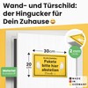 DankeDir! Pakete bitte hier abstellen – Plastic Sign 30 x
