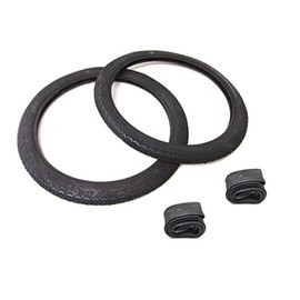 2 x Moped Tyres 2.50-16 Including Hoses, Suitable for Jawa Babetta, Sparta Buddy, Batavus, Garelli Moped - Load Capacity Index 31 and Speed Index B