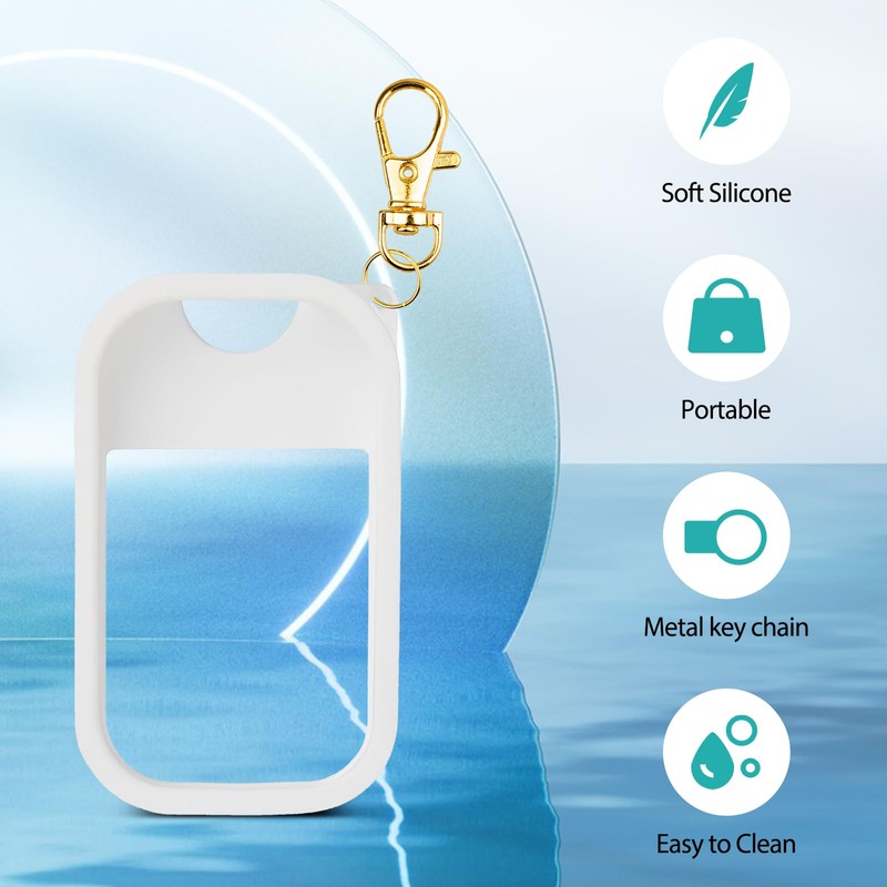 TERPINK Silicone Case Compatible with Touchland Hand Sanitizer Spray, Protective