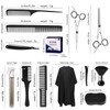 14PCS Hair Cutting Kit with Barber Bag, Haircut Scissors, Barber