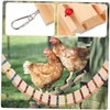 Generic 1pc Swing Ladder for Chickens Durable Hen Plaything Poultry