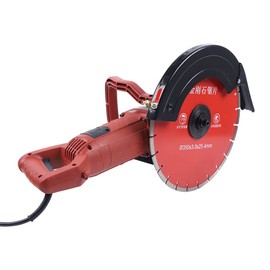 14" Concrete Saw, Electric Concrete Cutter Saw Portable Electric Circular Saw with Blade and Tool 3800r/Min Masonry Saw for Reinforced Concrete, Granite, Timber and Other Materials