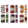 100 g ALIZE BURCUM Batik Knitting Wool, Hand Knitting Yarn,
