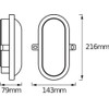 LEDVANCE LED Functional Light, Light for Outdoor Use, Cool White,