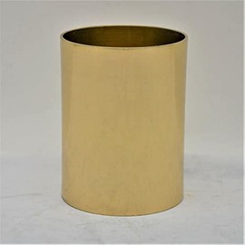 Brass Socket for 1 1/2" Diameter Church Candle. Has 5/16-18 Size Thread.