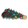 LED Christmas Decoration Light PVC Lighted Festival Window Silhouette Christmas