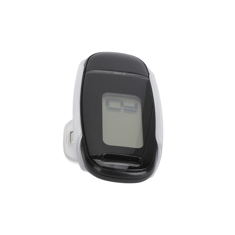 Step Counter Large LCD Screen USB Rechargeable Accurate Portable Lightweight