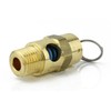 New 1/4" ASME Brass Safety relief Valve 75 PSI American