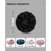 Years calm Silk Bonnet for Sleeping Women, Double Layer Soft