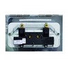 Pro Elec 13 A Double Floor Socket 2 Gang Stainless