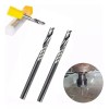 YG-05 Broca Fresa 1/8 Carburo Aluminio Acrílico Mdf 1 Filo