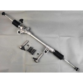 espeedpro21 74-78 Ford Mustang II Manual Steering Rack & Pinion + Tie Rod Ends + Bushings