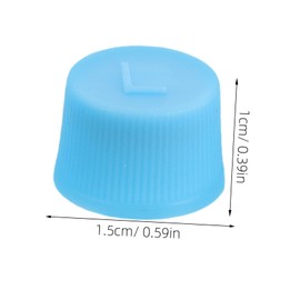 Kichvoe 20pcs Car Air Conditioner Valve Core Dust Caps High Low Pressure Protective Covers for Automotive Systems Easy Installation Sufficient Supply