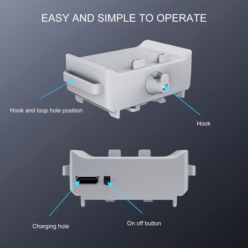 Drone Airdrop System Gray Aerodynamic Design Payload Transport Delivery Device
