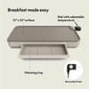bella 12" x 22" Electric Griddle with Warming Tray, EverGood™