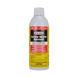 Durvet 003-1113400 58530 Screw Worm Aerosol, 12 oz, Brown/A