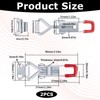 Toggle Latch Clamp 4001,2 Pack Toggle Hasp Latches For Smoker