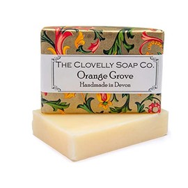 Clovelly Soap Co Natural Handmade Orange Grove Soap Bar for all Skin Types 100g