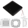 MACHSWON 12V Cooling Exhaust Fan Air Vent Ventilation for Motorhome