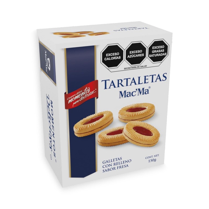 Mac´Ma Galletas Tartaletas 150g
