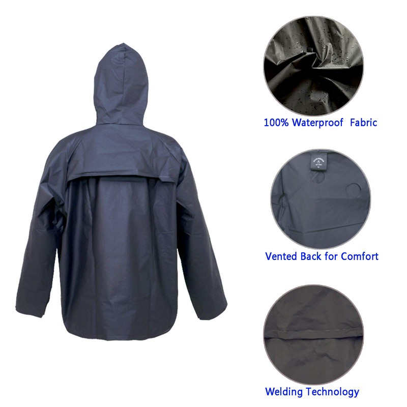 Ultra-Lite - Traje de lluvia para hombres y mujeres, impermeable,