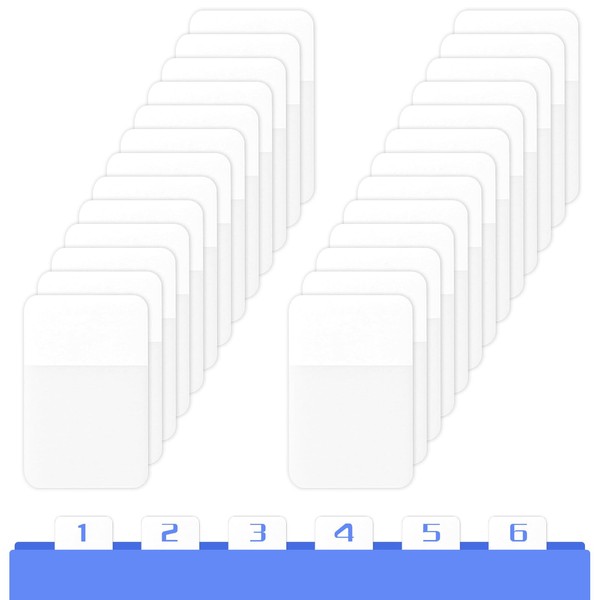640 Pcs Sticky Index Tabs, Repositionable and Writable Book Sticky