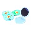 Vaga 12 Espejo De Bolsillo Doble Plegable Compacto