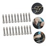 WOONEKY 20Pcs Shear Replacement Finger Rest for Hairdressing Scissors Ergonomic