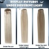 Hetto Real Hair Clip-In Extensions, Blonde Clip-In Real Hair Extensions,