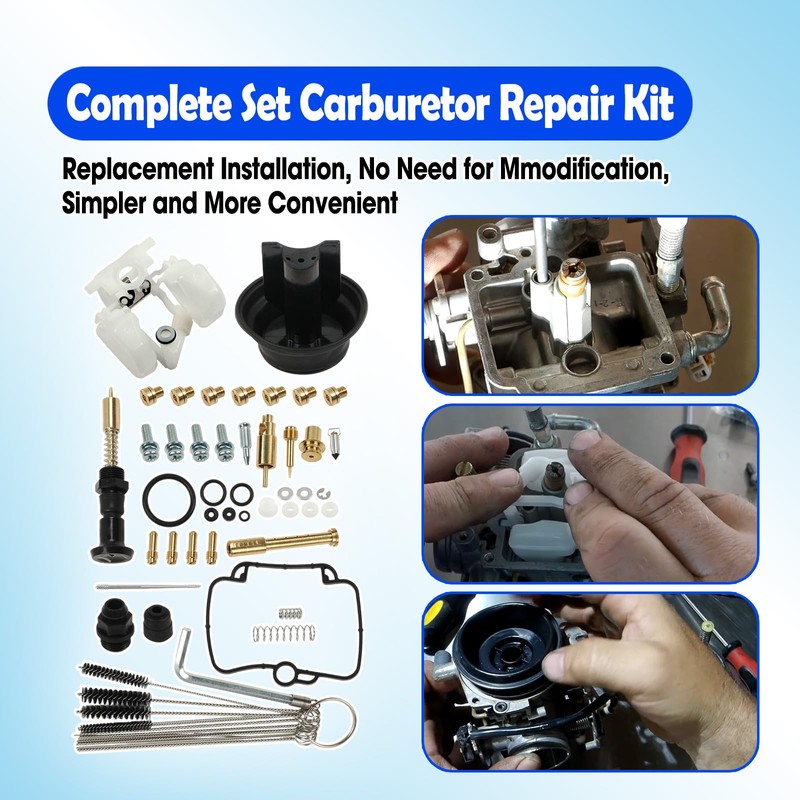 Carburetor Rebuild Kit Fit for Suzuki DR650 Motorcycle Mikuni BST40