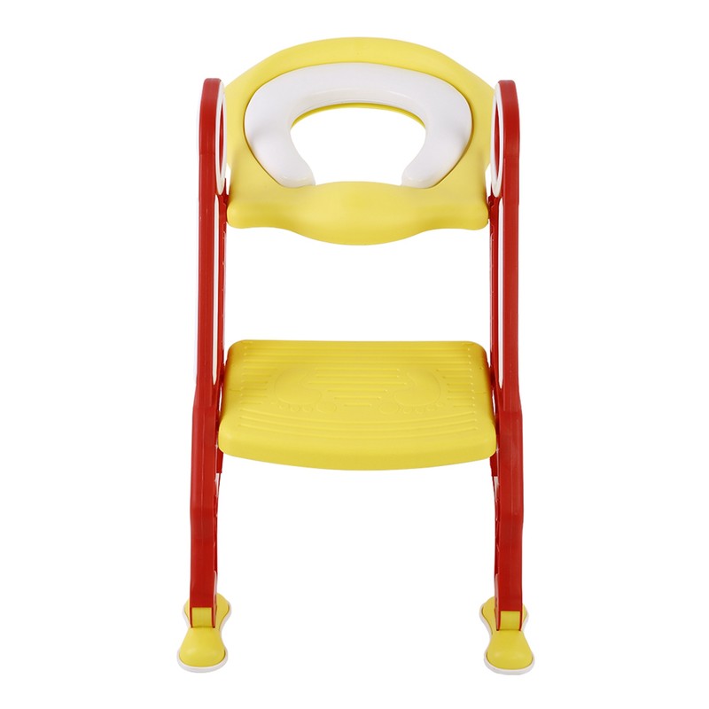 Baby Toddler Soft Toilet Chair Ladder Adjustable Safety Potty Training