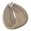 Fshine Extensiones De Cabello Humano 50gr 14in 18 Ash Blonde