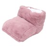 Electric Heated Foot Warmer Pink 5V USB Rechargeable Thickened Foot