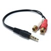 Access Gold Plated Stereo Pin (Female) to Stereo Mini (Male)