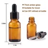 MRXBN 1/2 Oz Glass Dropper Bottle, 15mL Tincture Bottles with