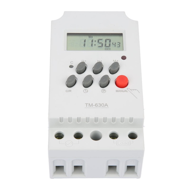 TM630A AC220V Mini LCD Digital Microcomputer Control Power Timer Switch(AC220V)