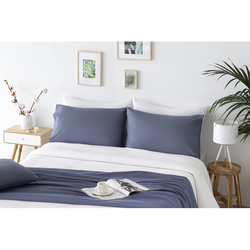 Todocama Set of 2 Extra Soft Hypoallergenic Microfibre Pillow Cases