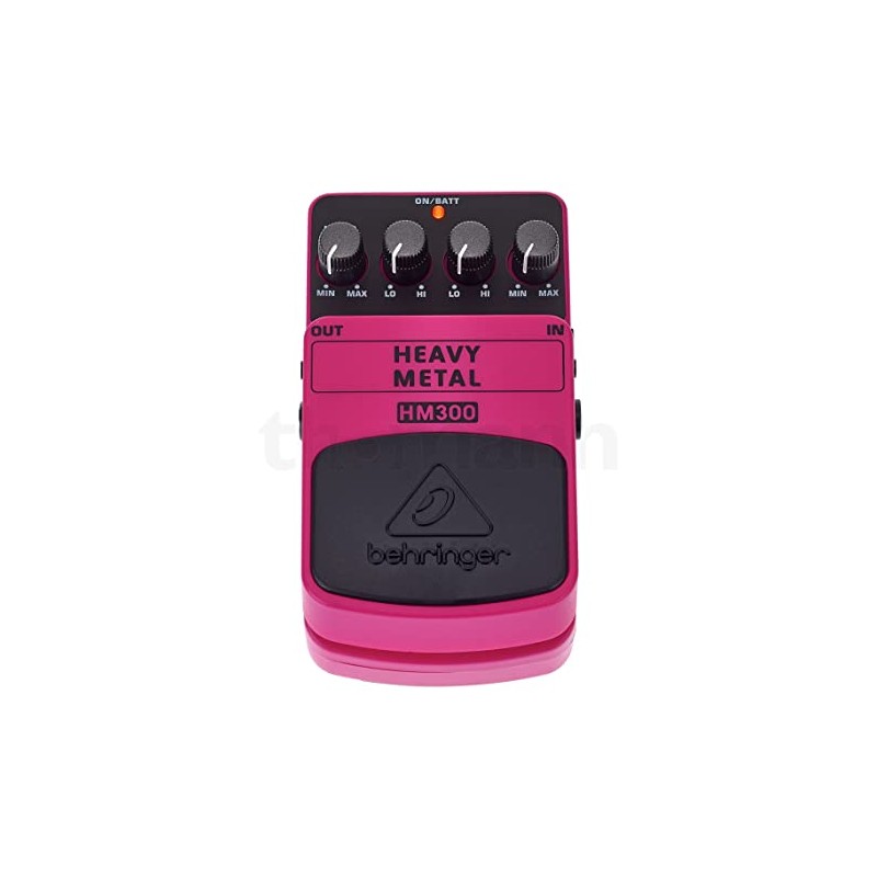 Behringer HEAVY METAL HM300 Heavy Metal Distortion Effects Pedal