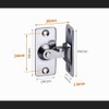 WANLIAN 90 Degree Right Angle Lock Bolt cam Lock,Door Hasp
