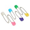 HAND 50 Pcs Beautiful Colourful Nappy Pins, Safety Pins, Size