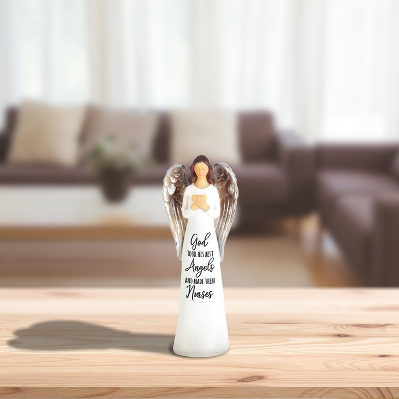 Dicksons God Took Best Angels Made Nurses White 8 inch